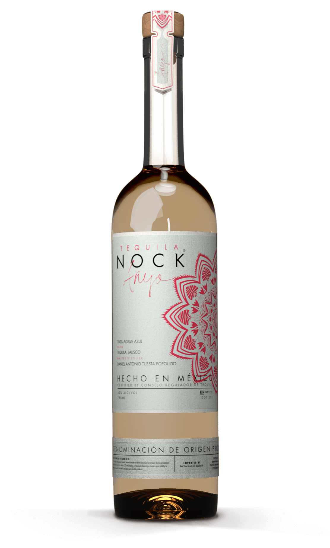 Nock Tequila Añejo Bottle