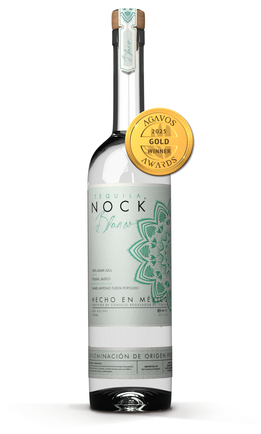 Nock Tequila Blanco Bottle