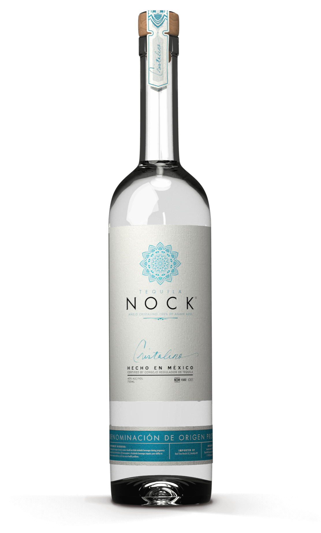 Nock Tequila Cristalino Bottle