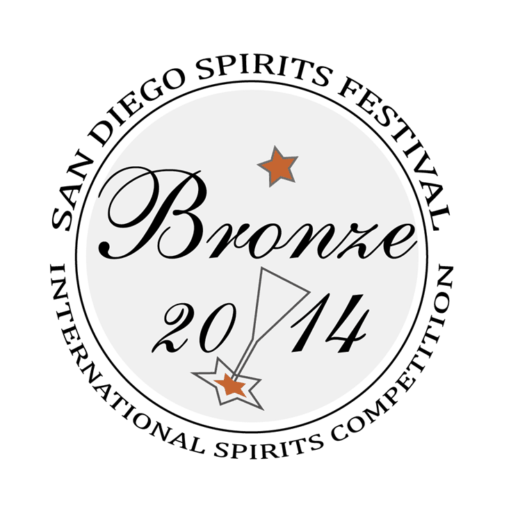 San Diego Spirits Festival International Spirits Competition Bronze Medal