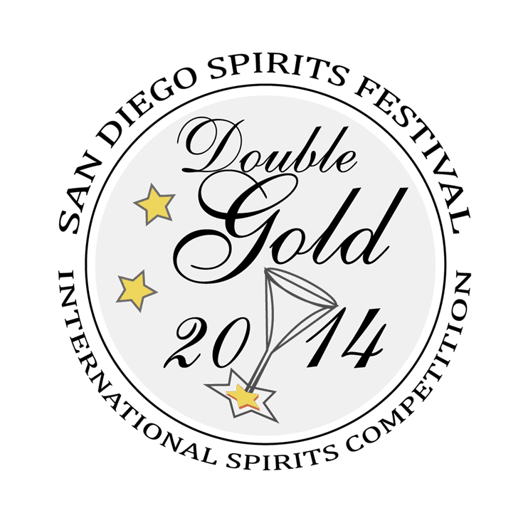 San Diego Spirits Festival International Spirits Competition Double Gold Medal