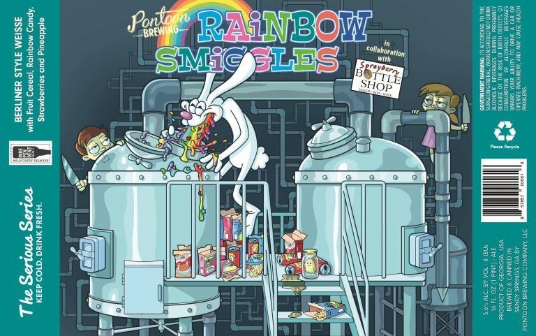 Pontoon Brewing Collaborates With Sprayberry Bottle Shop On Rainbow Smiggles Berliner Weisse