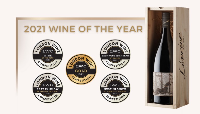 2015 Anubis Cabernet Sauvignon made by Levrier Wines