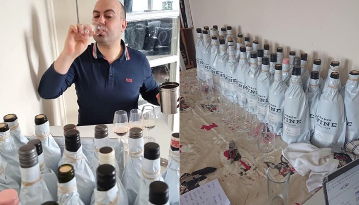 Antonio Palmarini, a judge at London Wine Competition