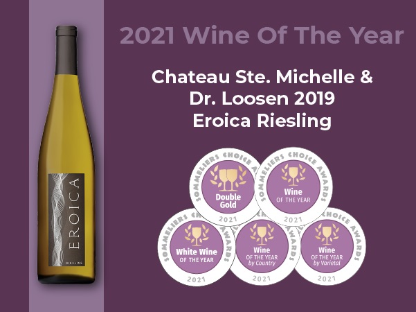 Wine of the Year - Chateau Ste. Michelle & Dr. Loosen 2019 Eroica Riesling