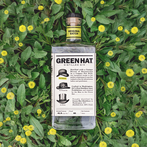 Green Hat Gin Citrus Floral 