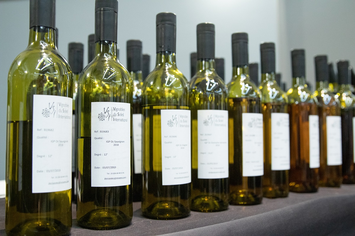 Private label wines of Vignobles Du Soleil International