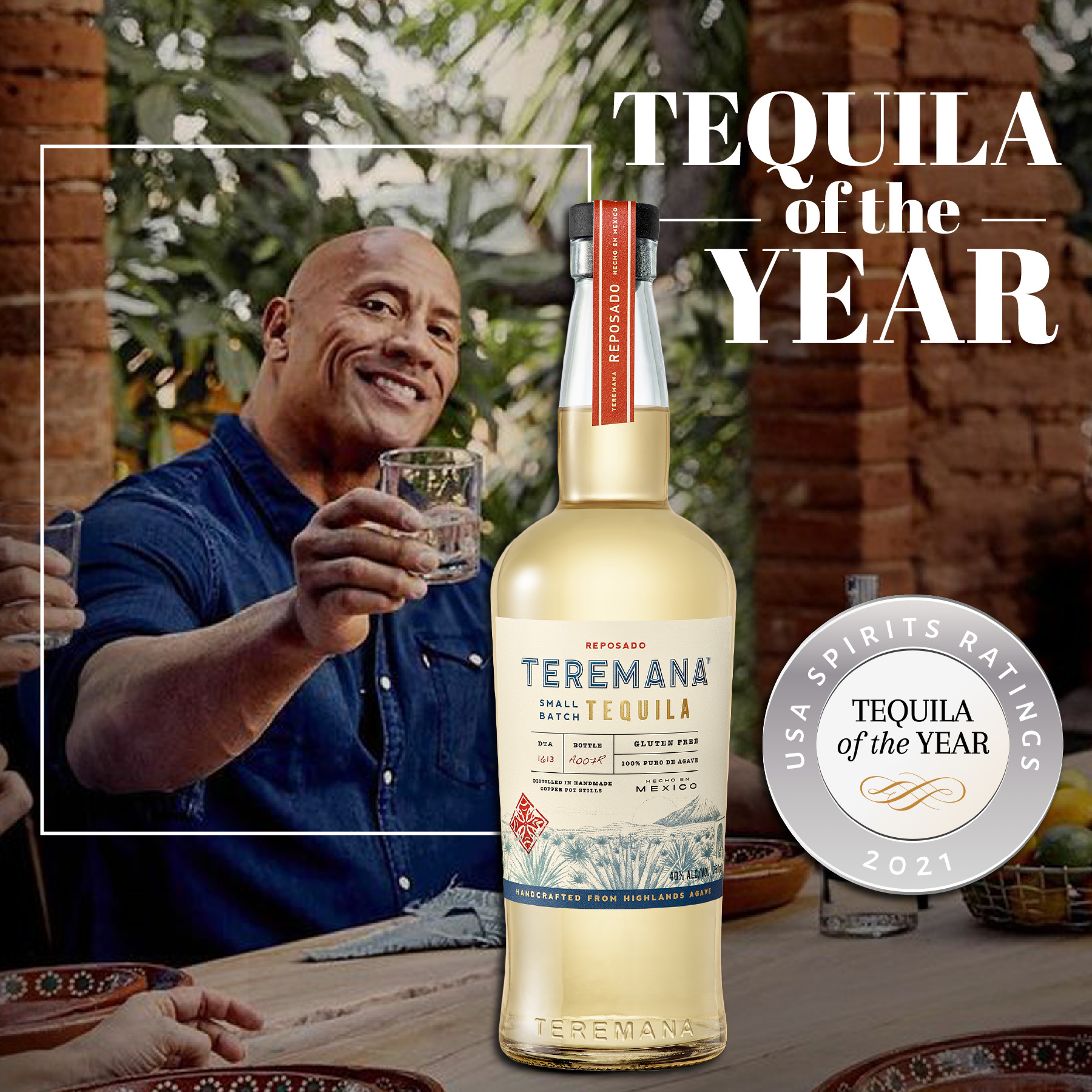 Tequila of the Year - Teremana Tequila Reposado