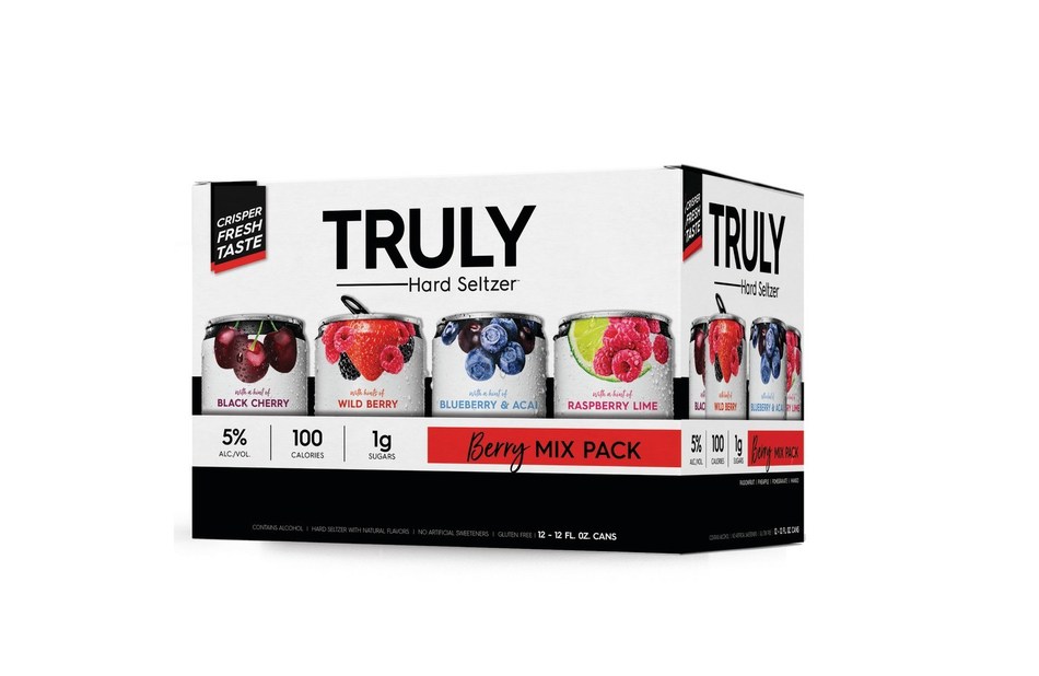 A Better Tasting Hard Seltzer Truly Hard Seltzer Amps Up Taste For