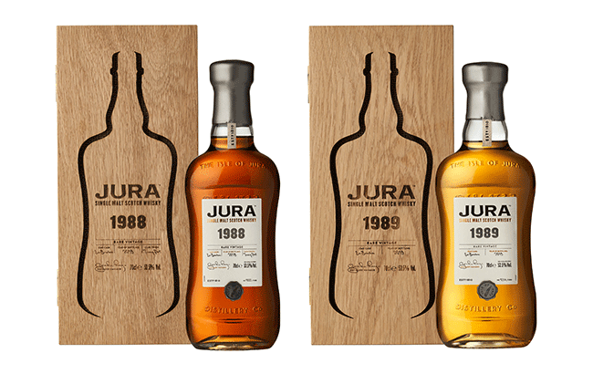 Jura Rare Vintage 1989 and Jura Rare Vintage 1988