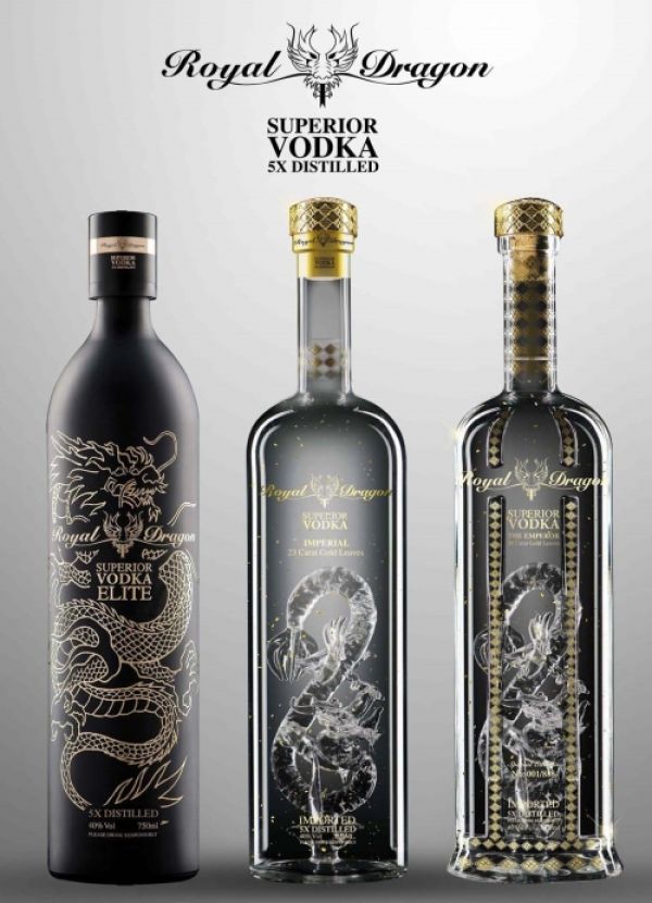 Royal Dragon Vodka from Lithuania seeking for distributors