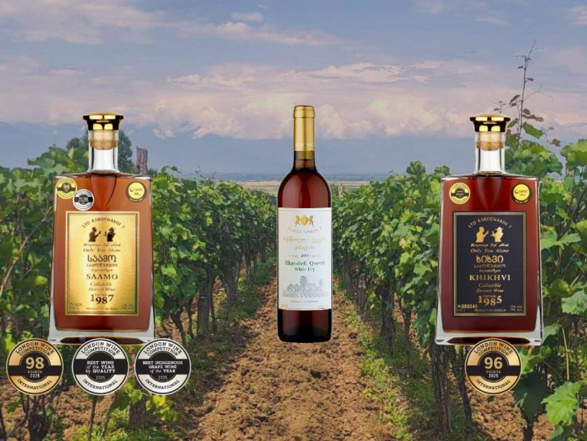 Photo for: Georgia’s LTD Kardenakhi 7 Is the Brand to Watch for the Most Exclusive Wines
