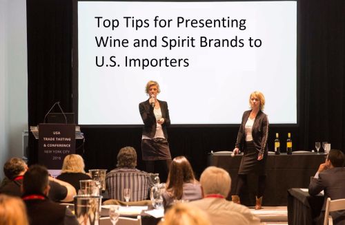 poster for Top Tips for Presenting Wine and Spirit Brands to U.S. Importers